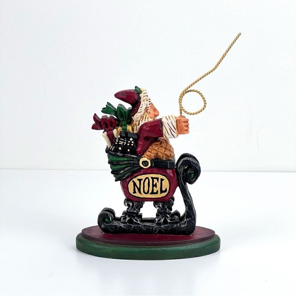 David Frykman Santa Portfolio Exclusive Event Piece 1999 Noel Sleigh